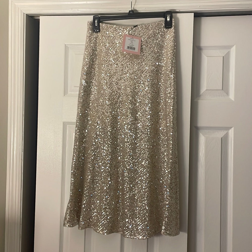 Sparkle For Days MIDI Skirt